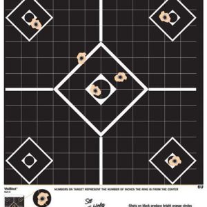 Champion VisiShot Targets Sight-In Target - 13" X 18" 10/Pack