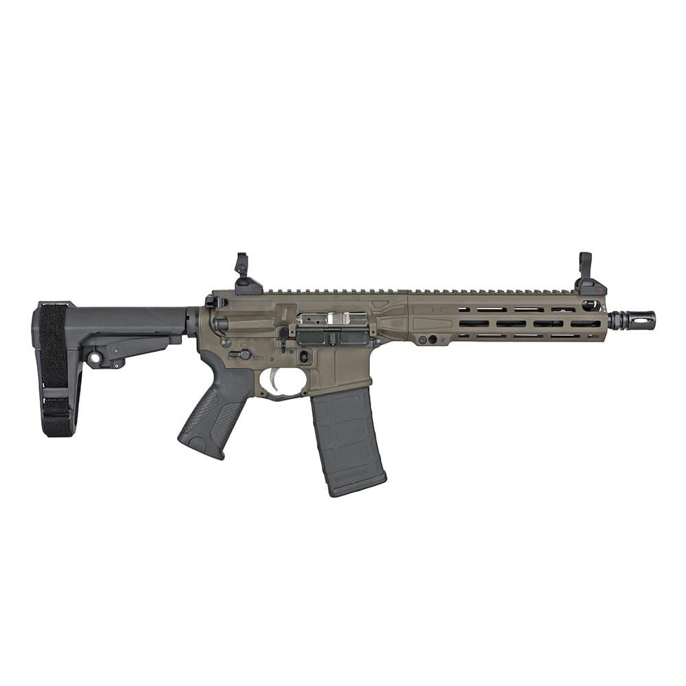 LWRC ICMKII Pistol 5.56mm 30rd Magazine 10'' Barrel Patriot Brown w/SBA3 Brace