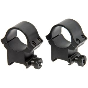 Redfield 4-Hole Aluminum Scope Rings 1" X-High Matte