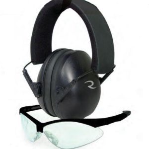 Radians Combo Set -Lowset Black EM with Outback Black Clear Glass NRR 21