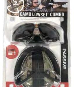 Radians Combo Set -Lowset Camo EM with Outback Smoke Clear Glass