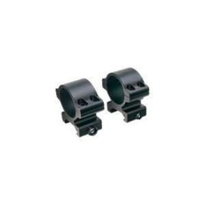 Tasco Angle-Loc Weaver-Style Aluminum Detachable Scope Rings 1" High Matte