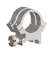 Weaver Quad Lock Detachable Scope Rings 1" Medium - Silver