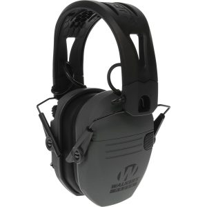 Walker's Razor Tacti-Grip Ear Muffs -Battleship Gray 23NRR