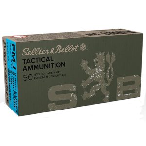 Sellier & Bellot Subsonic Handgun Ammunition 9mm Luger 150gr FMJ 1000 fps 20/ct