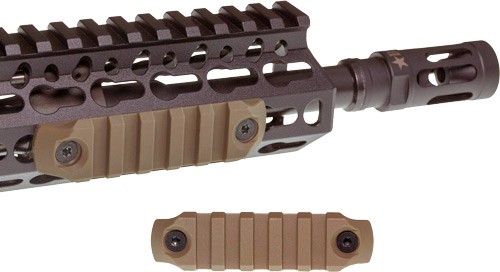 BCM RAIL SECTION--NYLON KEYMOD - 3" RAIL FDE - Image 2