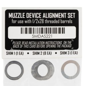 RUGGED SUPPRESSORS SHIM KIT 1/2X28